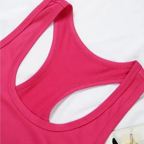 Women's Pink Graphic Tank Top - Picture 5 of 5